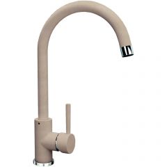 Смеситель Флорентина (Florentina) для кухни Альфа FL Бежевый (313.01H.1123.104)