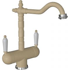 Смеситель Флорентина (Florentina) для кухни Ария FL Бежевый под фильтр (333.21H.2113.104)