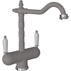 Смеситель Флорентина (Florentina) для кухни Ария FL Грей под фильтр (333.21H.2113.305)