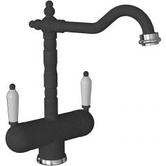 Смеситель Флорентина (Florentina) для кухни Ария FL черный под фильтр (333.21H.2113.102)