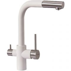 Смеситель Флорентина (Florentina) для кухни Кристалл FL Жасмин под фильтр (333.32H.2123.201)