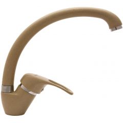 Смеситель Флорентина (Florentina) для кухни Омега FL бежевый (313.12H.1123.104)