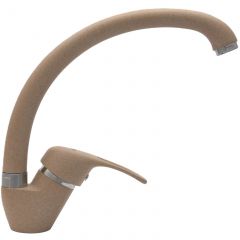 Смеситель Флорентина (Florentina) для кухни Омега FL Песочный (313.12H.1123.107)