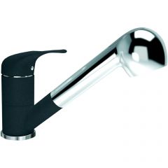 Смеситель Флорентина (Florentina) для кухни Сигма FL черный (313.14L.1223.102)