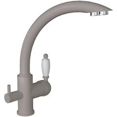 Смеситель Флорентина (Florentina) для кухни Шале FL Грей под фильтр (333.25H.2113.305)