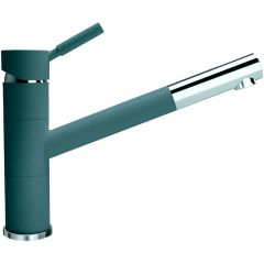 Смеситель Флорентина (Florentina) для кухни Фита FL серый шелк (313.18L.1223.307)