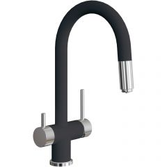 Смеситель для кухни Florentina (Флорентина) Маэстро Антрацит (337.03Н.2123.102)