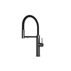 Смеситель для кухни Paulmark (Паульмарк) Ganymede Diamond, вороненая сталь, Gd613199-GM