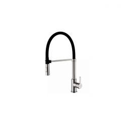 Смеситель для кухни Paulmark (Паульмарк) Halt, брашированная сталь, Ha214021-BS