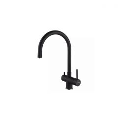 Смеситель для кухни Paulmark (Паульмарк) Heller, черный, He213218-BLM