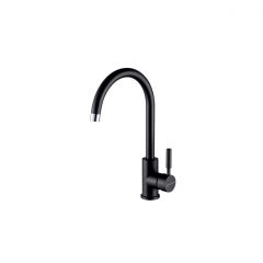 Смеситель для кухни Paulmark (Паульмарк) Holstein, черный, Ho212063-BLM