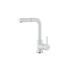 Смеситель для кухни Paulmark (Паульмарк) Kassel, белый матовый, Ka214311-WH