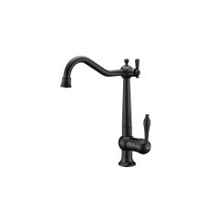 Смеситель для кухни Paulmark (Паульмарк) Retro, антрацит, Re213226-AN