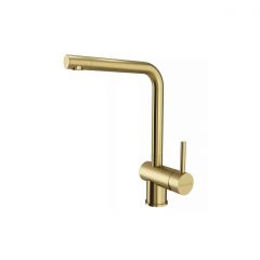Смеситель для кухни Paulmark (Паульмарк) Spring, светлое золото, Sp212067-LG