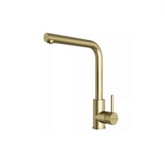 Смеситель для кухни Paulmark (Паульмарк) Twin, светлое золото, Tw213622-LG