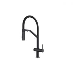 Смеситель для кухни Paulmark (Паульмарк) Zender, черный, Ze213155-BLM