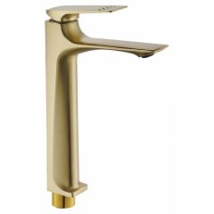 Смеситель для раковины Hansen (Хансен) H11020-S Матовое золото