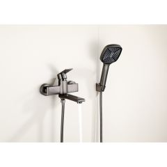 Смеситель для ванны Hansen (Хансен) H30019-P Графит