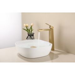 Смеситель для раковины Hansen (Хансен) HL11095-D Матовое золото
