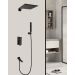Душевой комплект скрытого монтажа Hansen (Хансен) HL34095-C Черный