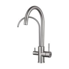 Смеситель для кухни Hansen (Хансен) HN15190-G под фильтр, сатин