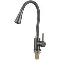 Смеситель для кухни Savol S-3002QM-06, графит