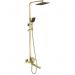 Душевая стойка Fmark FS8145-25C, матовое золото
