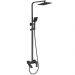 Душевая стойка Fmark FS8645-1H, черный