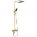 Душевая стойка Fmark FS8645C, матовое золото