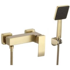 Смеситель для ванны Fmark FS8603C, матовое золото