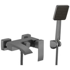 Смеситель для ванны Fmark FS8624Q, графит