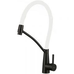 Смеситель для кухни Fmark FS8255H-02, белый/черный