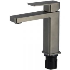 Смеситель для раковины Fmark FS8701Q, графит