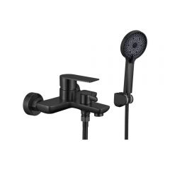 Смеситель для ванны Fmark (Фмарк) FS8803H, черный