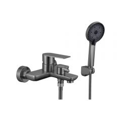 Смеситель для ванны Fmark (Фмарк) FS8803Q, графит