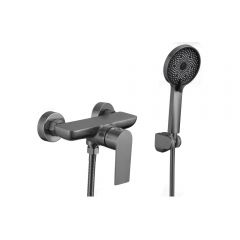 Смеситель для душа Fmark (Фмарк) FS8802Q, графит