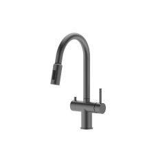 Смеситель для кухни Vieir (Виеир) V15060-G под фильтр выдвижной,поворотный, графит