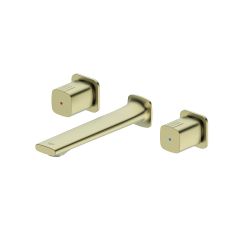 Смеситель для раковины Vieir (Виеир) V473013-S скрытого монтажа, матовое золото