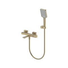 Смеситель для ванны Vieir (Виеир) V473031-S, матовое золото