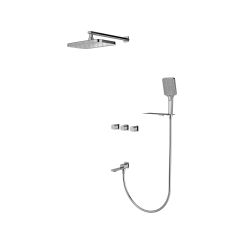 Душевая система Vieir (Виеир) V473063 скрытого монтажа, хром