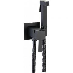 Гигиенический душ со смесителем CeramaLux (Керамалюкс) KBS/001, черный матовый