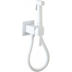 Гигиенический душ со смесителем CeramaLux (Керамалюкс) KBS/005, белый матовый