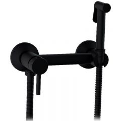 Гигиенический душ со смесителем CeramaLux (Керамалюкс) DRS/001, черный матовый