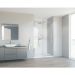 Душевая дверь Vincea Como Soft VDS-1CS140CL, 1400, хром, стекло прозрачное