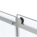 Душевой уголок Vincea (Винчея) Como Soft VSR-1CS8014CL, 1400х800 мм (габариты площадки) хром, стекло прозрачное