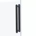 Душевой уголок Vincea Como Soft VSR-1CS8014CLB, 1400х800 мм (габариты площадки) черный, стекло прозрачное