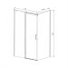 Душевой уголок Vincea (Винчея) Dice VSR-4D1011CL, 1100х1000 мм (габариты площадки) хром, стекло прозрачное