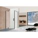 Душевой уголок Vincea Eхtra VSR-1E809010CLB, 800/900х1000 мм (габариты площадки) черный, стекло прозрачное