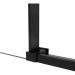 Душевой уголок Vincea Slim Soft VSR-1SS9012CGB, 1200х900 мм (габариты площадки) черный, стекло тонированное