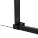 Душевой уголок Vincea (Винчея) Slim Soft VSR-1SS9015CLB, 1500х900 мм (габариты площадки) черный, стекло прозрачное